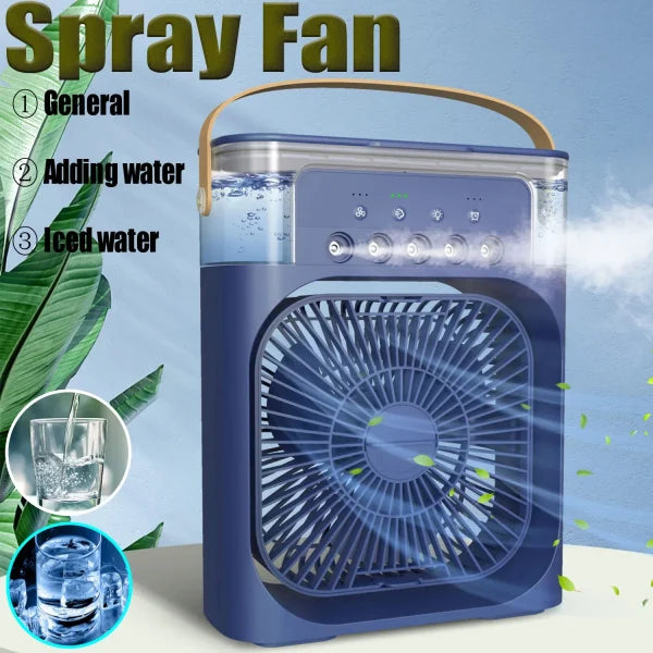Wind And Spray Wide Angled Portable Fan