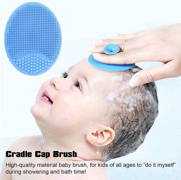 Cradle Cap Brush 3 Pack For Exfoliate And Massage