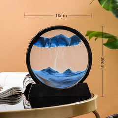 3D Moving Glass Sandscape Art Painting