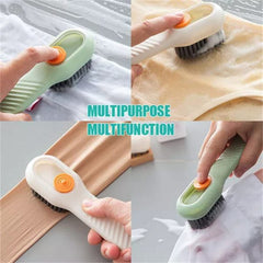 Multi-Purpose Automatic Liquid Long Handle Cleaning Brush